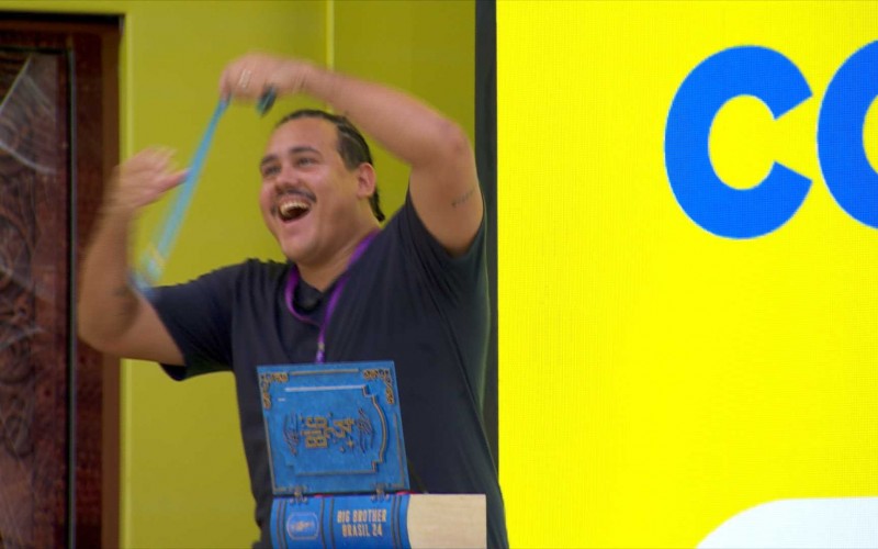 Após vencer a Prova do Anjo, Lucas Henrique diz:
