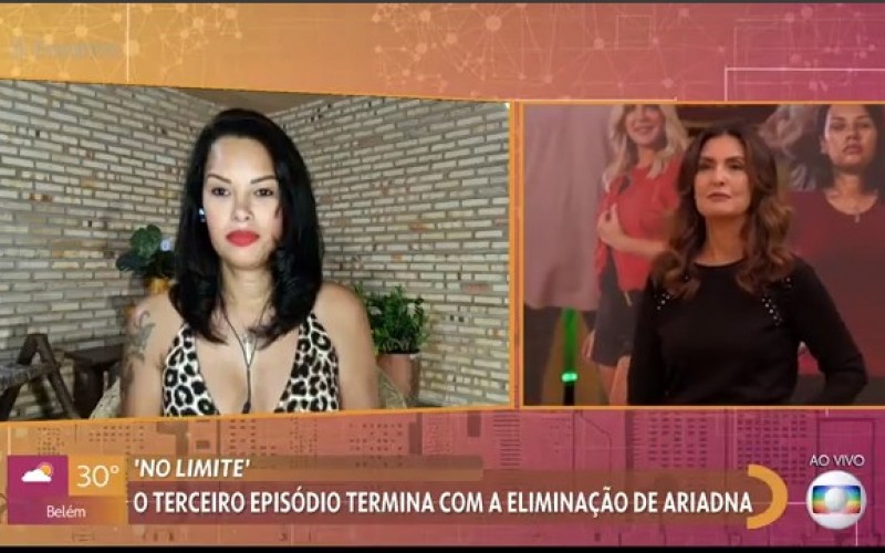 Ariadna declara torcida e admiração por Paula no