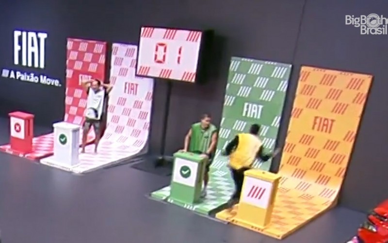 Arthur Aguiar, Eliezer e Paulo André seguem na Prova de Resistência Fiat no BBB 22