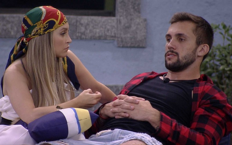Arthur sobre voto de Lumena em Carla Diaz no Jogo da Discórdia do BBB21: