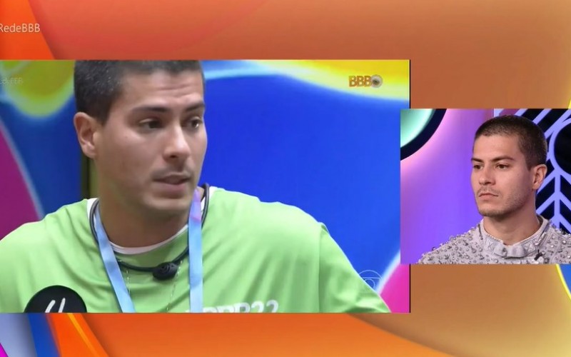 Bate-Papo BBB: Veja reação de Arthur Aguiar ao ver vídeo de brothers analisando seu jogo na casa