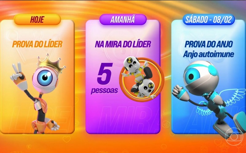 BBB 25: cinco brothers entram na Mira do LÃder nesta sexta-feira (7); entenda