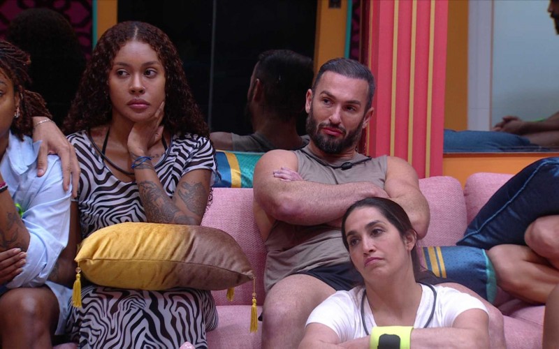 BBB 25: Diego Hypolito e Thamiris são escolhidos para ficarem grudados por tempo indeterminado