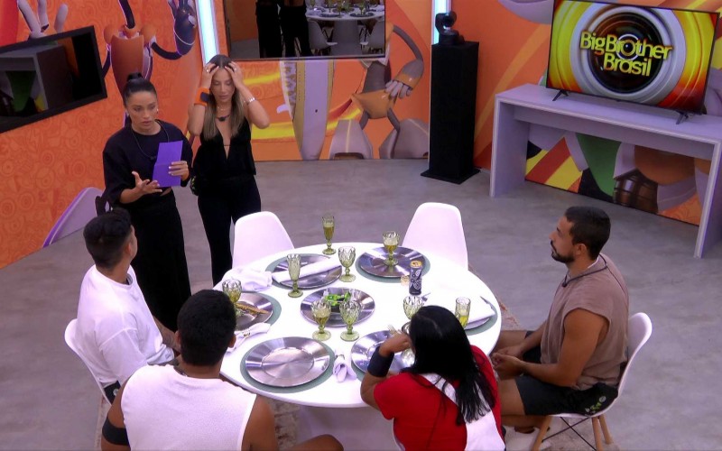 BBB 25: grupo recebe colar da imunidade e decide qual dupla fica com o privilégio