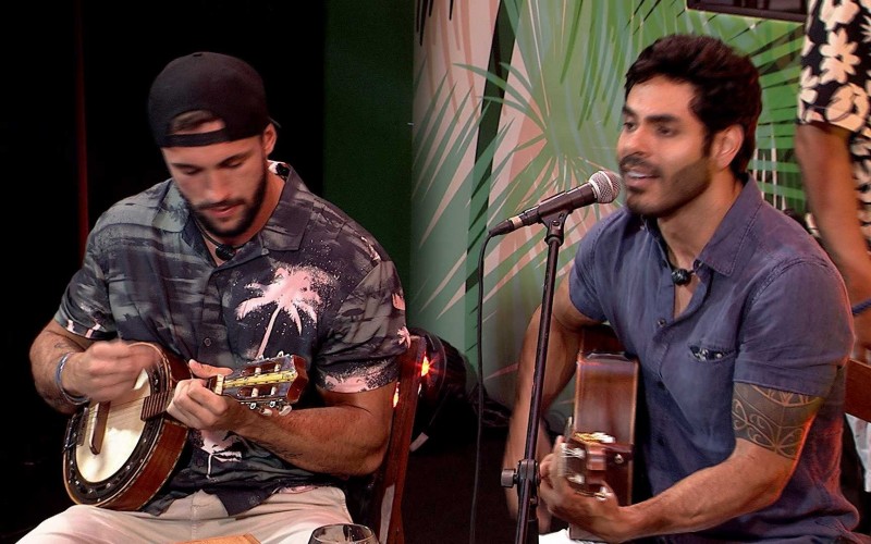 Brothers do BBB21 se divertem com hit de Rodolffo e Israel