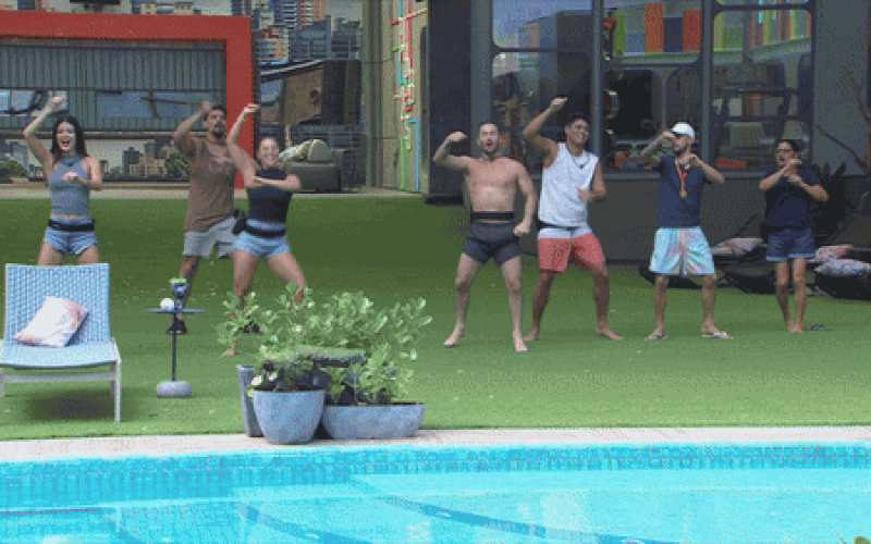 Brothers e sisters do BBB 25 fazem coreografia ao som de Ivete Sangalo