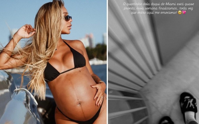 Brunna Gonçalves monta quarto para filha com Ludmilla em apartamento de R$ 13,5 milhões em Miami