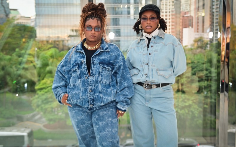 Camilla e Thamiris marcam presença no SPFW, após participação no BBB 25