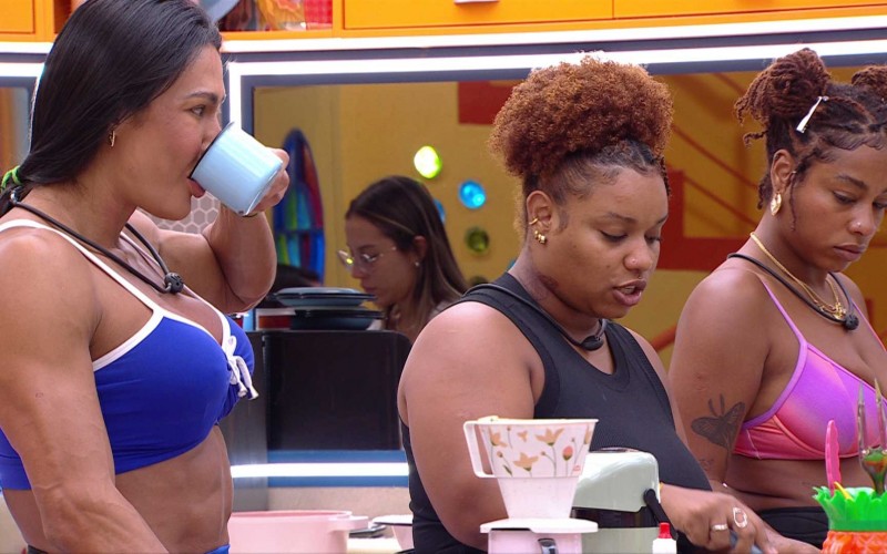 Camilla reclama de preparação da comida no BBB 25: