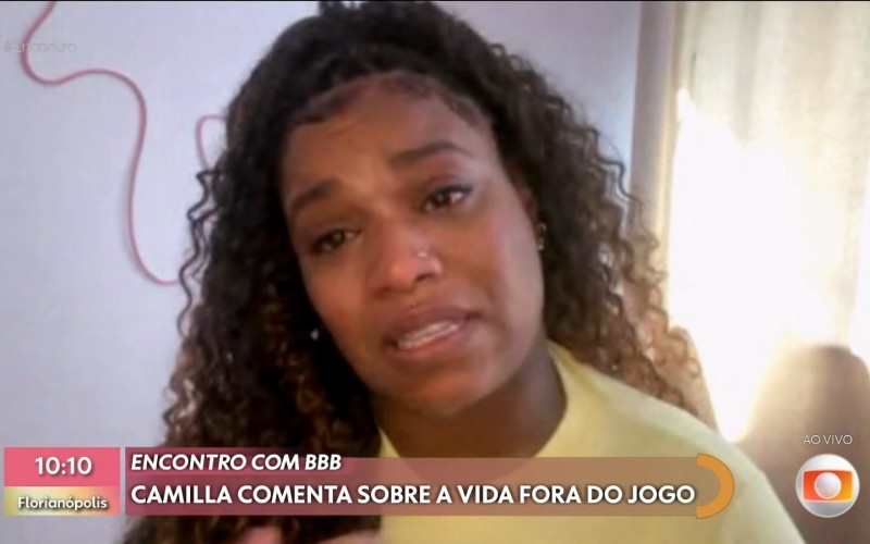 Camilla se emociona ao falar dos filhos e dá conselho para Thamiris:
