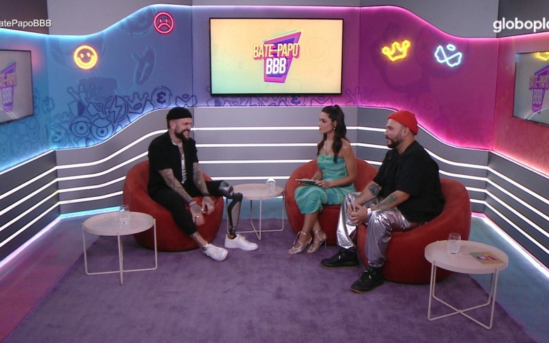 Cantadas, VAR de treta e mais: veja as reações de Vinicius no Bate-Papo BBB