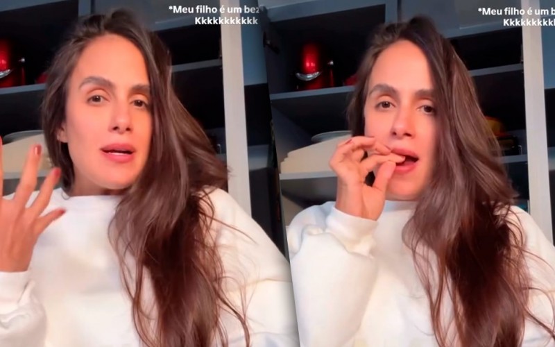 Carol Peixinho revela mudança no apetite após gravidez: