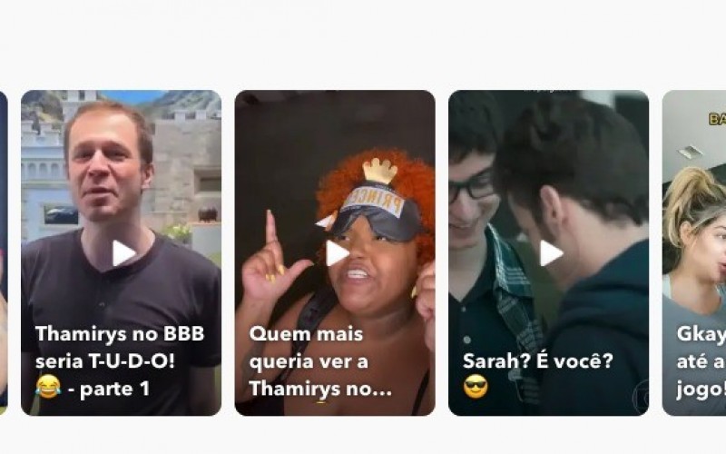 Chegou o Dropz BBB! Divirta-se com vídeos curtos da casa mais vigiada do Brasil