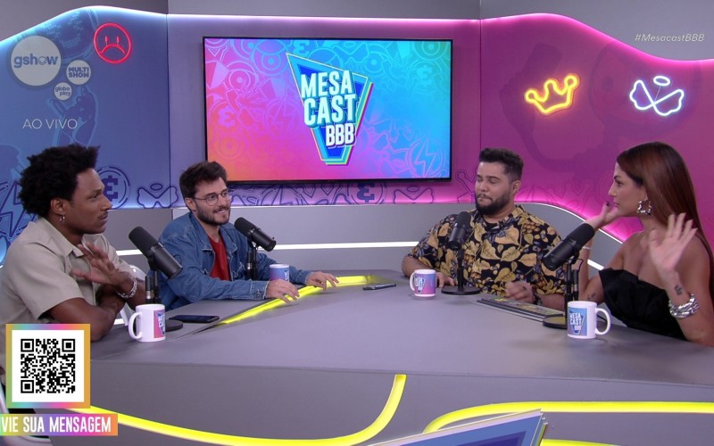 Confira os melhores momentos do Mesacast BBB desta segunda-feira