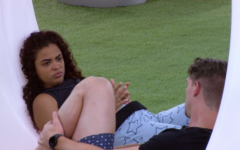 Cristian e Paula falam sobre divisão de grupos na casa do BBB 23: