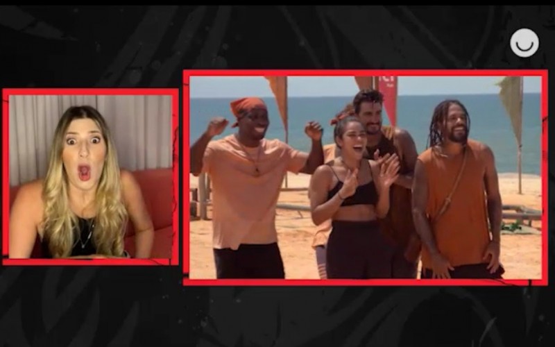 Dani Calabresa reage à prova de