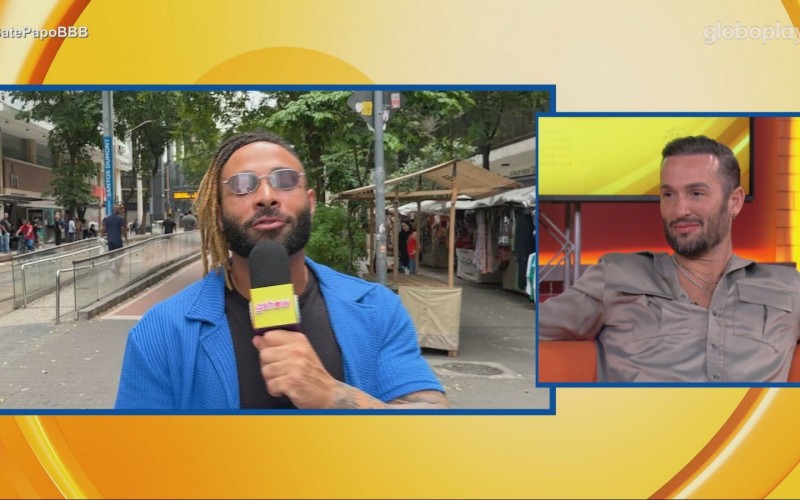 Daniel Lopes vai às ruas e ouve questionamento para Diego Hypolito: