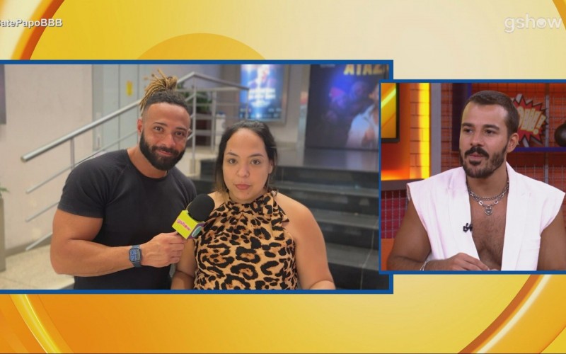 Daniel Lopes vai às ruas e público pergunta se Mateus entraria no BBB novamente com Vitória Strada