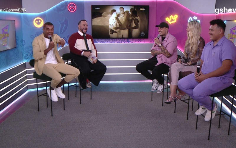 Davi, MC Binn, Yasmin e Lucas Henrique esclarecem pessoalmente a