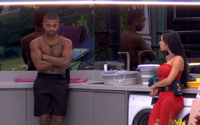 Davi promete vingança contra Leidy Elin no BBB 24: