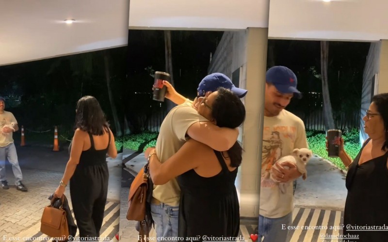 Delma e Daniel Rocha se encontram após o BBB 25: