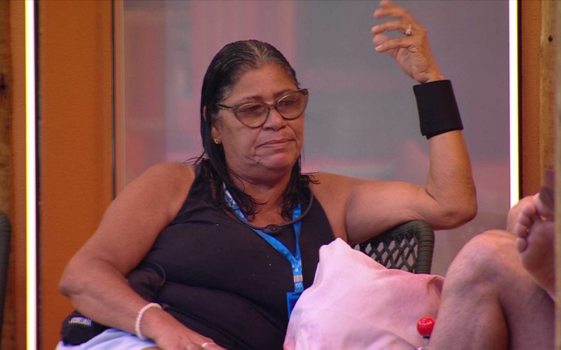 Delma recebe biscoito no Queridômetro do BBB 25 e reage: