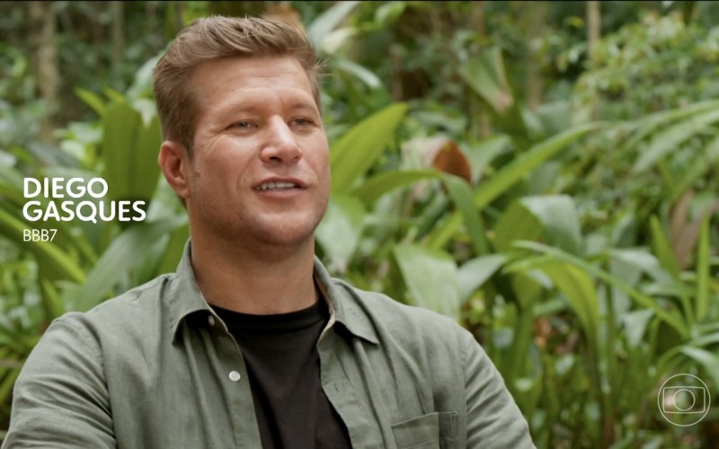 Diego Alemão relembra trisal no BBB 7: