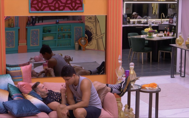 Diego Hypolito e Guilherme se emocionam ao falar do Paredão: