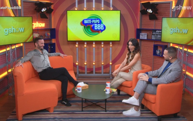 Diego Hypolito fala em casamento no Bate-Papo BBB e Gil do Vigor responde: