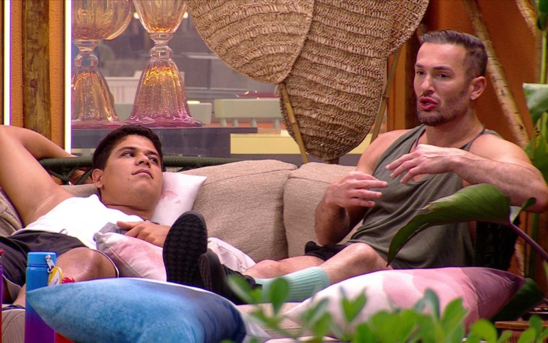 Diego Hypolito fala sobre Flávia Saraiva no BBB 25: