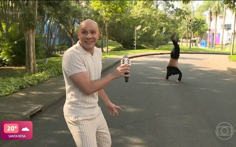 Diego Hypolito no Mais Você: reveja os vídeos da entrevista do 20º eliminado do BBB 25