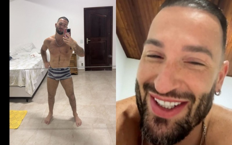 Diego Hypolito posa de cueca nas redes e dispara: