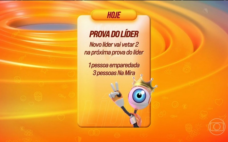Dinâmica da semana do BBB 25 em modo turbo tem Anjo autoimune e Paredão triplo sem Bate-Volta