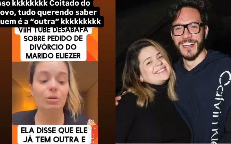 Eliezer revela que Viih Tube foi vítima de IA em vídeo que desabafava sobre divórcio e traição