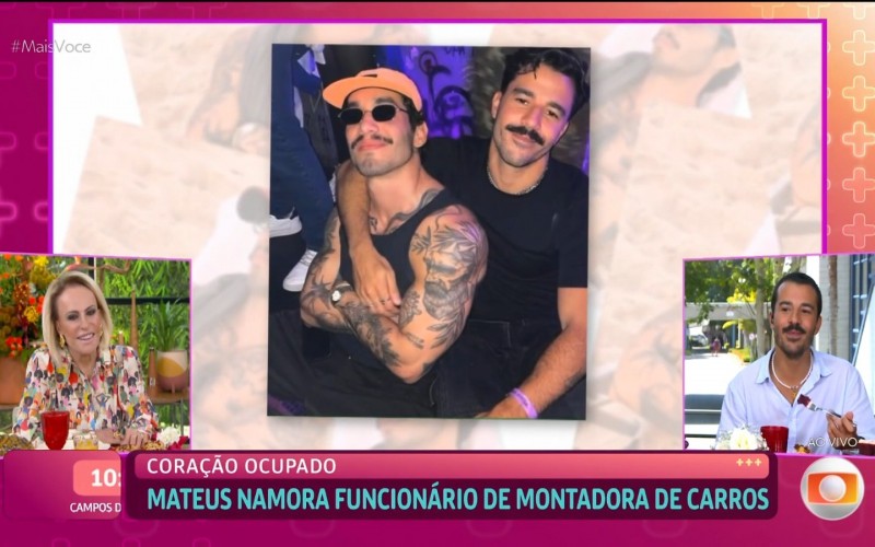 Mateus revela que conheceu namorado pelas redes sociais e conta cantada que recebeu
