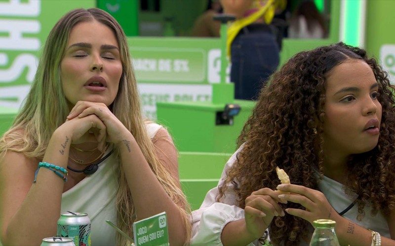 Em meio a gritaria, Yasmin diz para Pitel no BBB 24: