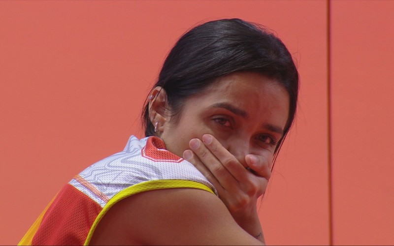 Eva é a última participante a deixar a Prova do Líder do BBB 25