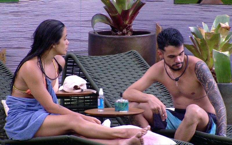 Eva se diz confiante em ganhar a Prova do LÃder: