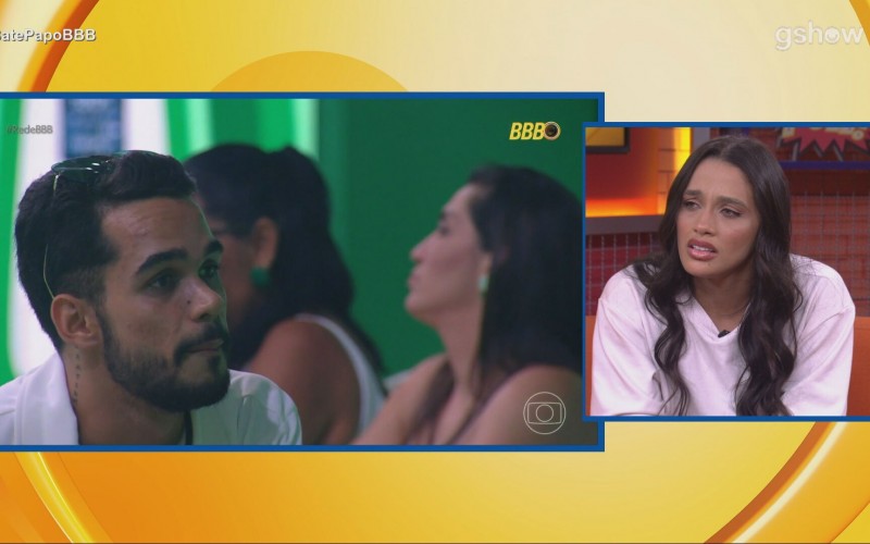 Eva vê cenas de brothers apontando soberba após Vitrine do Seu Fifi e diz: