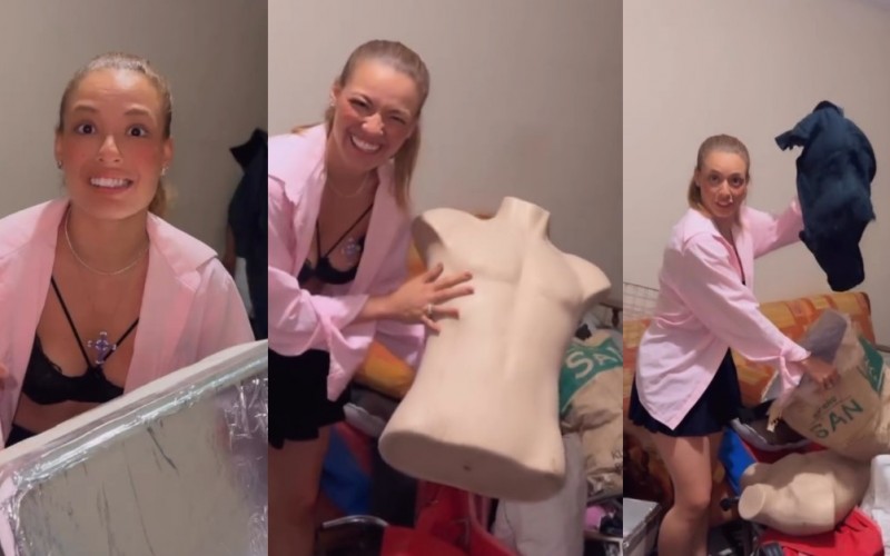 Ex-BBB Beatriz Reis visita sua antiga casa e mostra itens inusitados:
