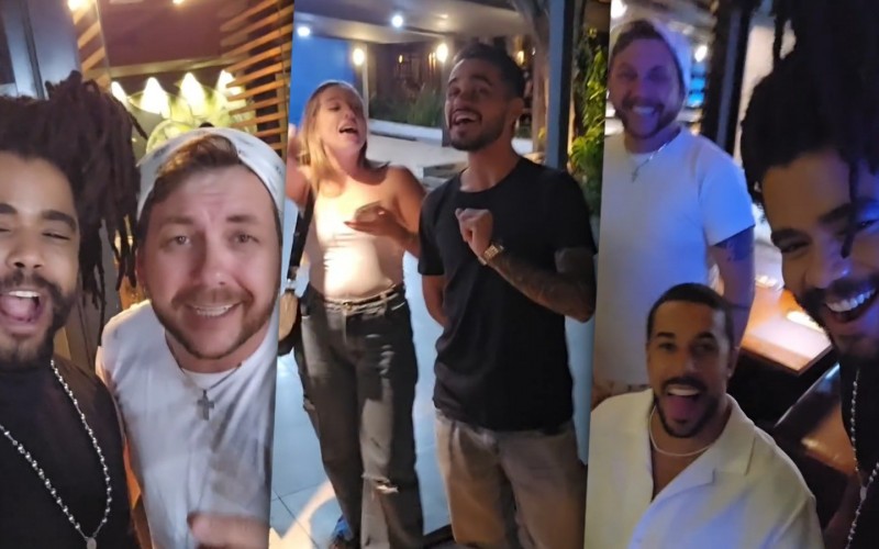 Ex-BBBs do Quarto Fantástico soltam a voz em vídeo: