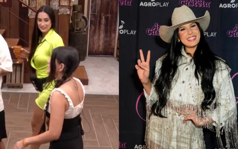 Fernanda confunde Deniziane com Ana Castela no BBB 24