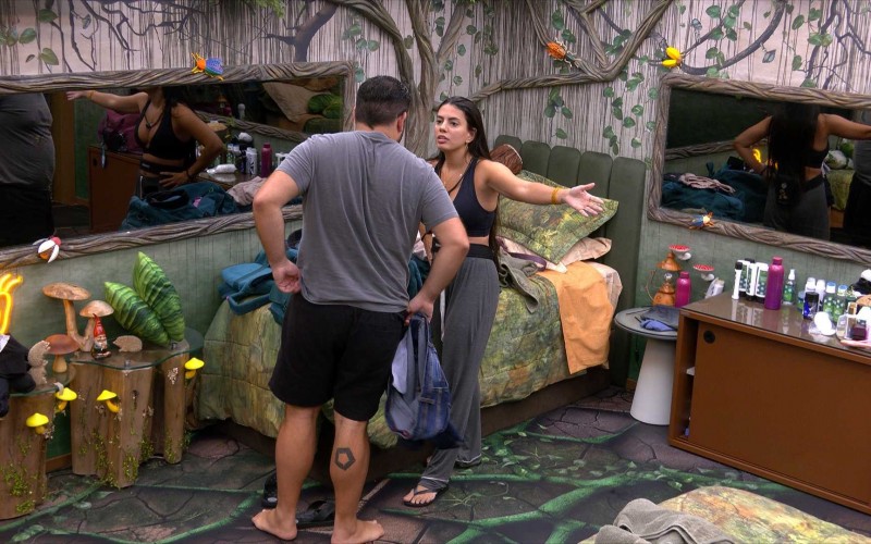 Fernanda desabafa com Michel no BBB 24: