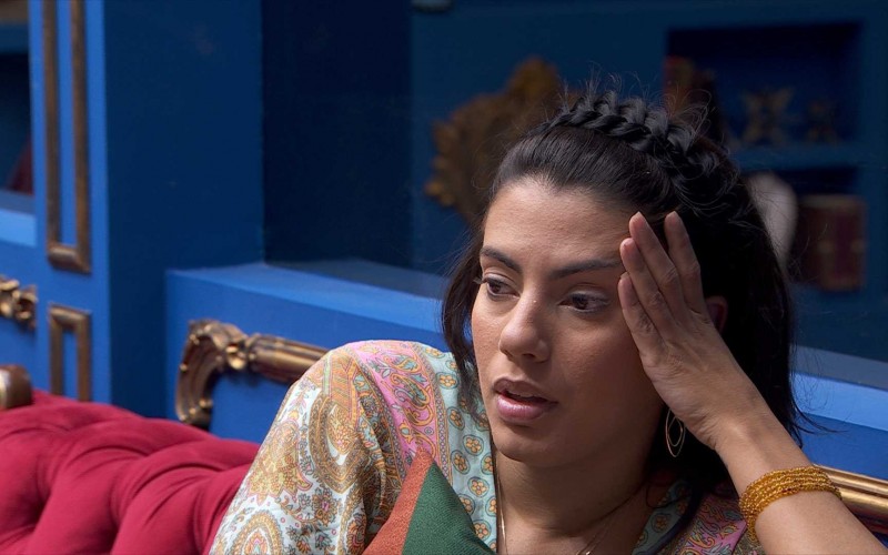 Fernanda fala sobre escolha do Anjo com Lucas Henrique e diz: