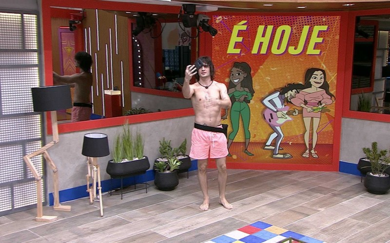 Fiuk grava vídeos para FeedBBB e agradece: