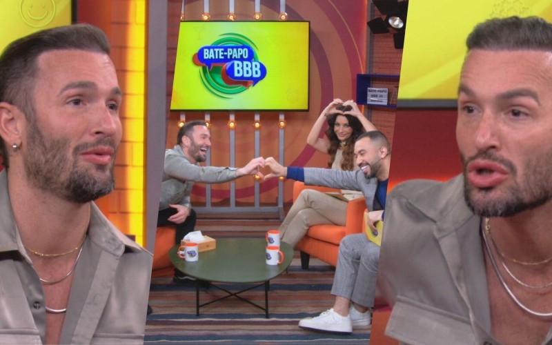 Flerte com Gil do Vigor e decepção com vários ex-participantes: veja as reações de Diego Hypolito no Bate-Papo BBB