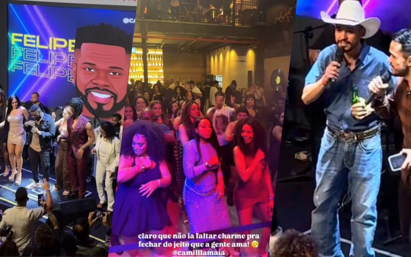 Fora da casa: Ex-participantes do BBB 25 celebram festa de encerramento do programa