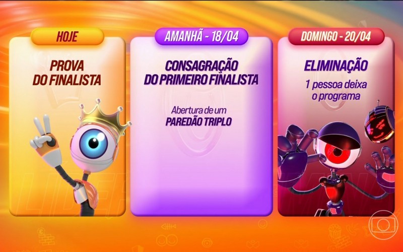 Formação do 19º Paredão acontece nesta sexta (18); relembre a dinâmica