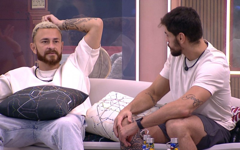 Fred diz para Cara de Sapato que os dois iniciaram os grupos do BBB 23