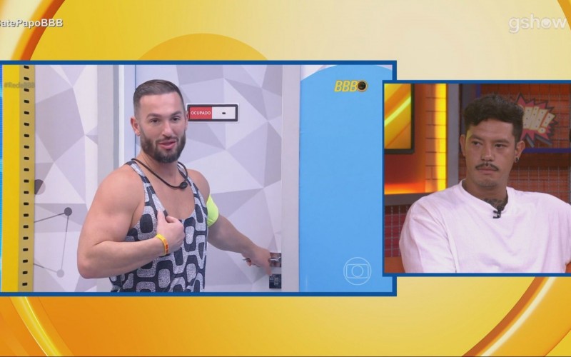 Gabriel admite possibilidade de implicância com Diego Hypolito: